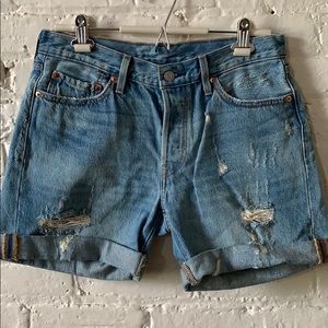 Levi’s 501 denim shorts